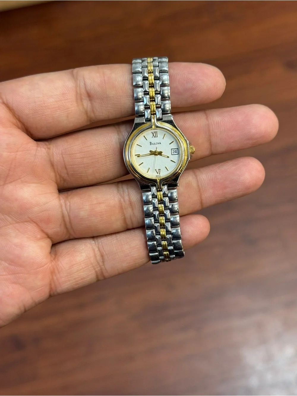 Bulova vintage Women’s Two-Tone Gold & Silver Dress Watch